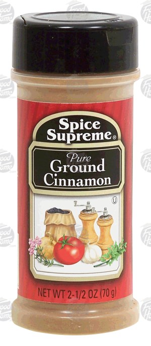 Spice Supreme pure ground cinnamon 2.5 ounce