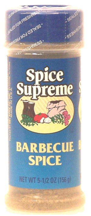 Spice Supreme barbeque spice 5.5 ounce