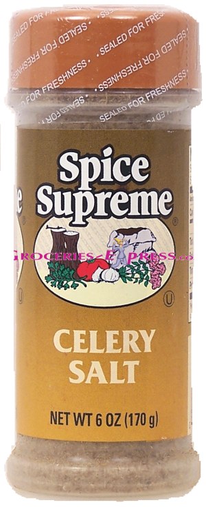 Spice Supreme celery salt 6 ounce