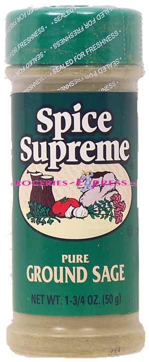 Spice Supreme sage, pure ground 1.75 ounce