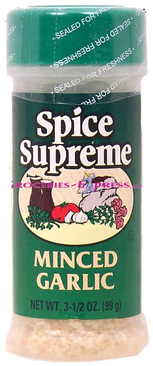 Spice Supreme garlic, minced 3.5 ounce