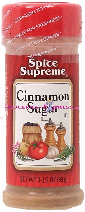 Spice Supreme cinnamon & sugar 3.5 ounce