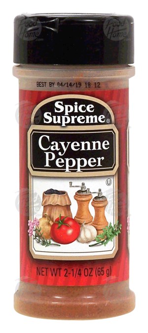 Spice Supreme cayenne pepper 2.25 ounce