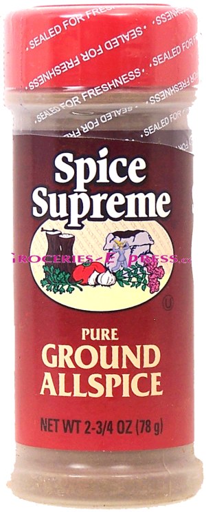 Spice Supreme allspice, pure ground 2.75 ounce