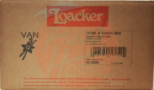 Loacker Quadratini vanilla bite size wafer cookies, 250-gram bags 8 pack