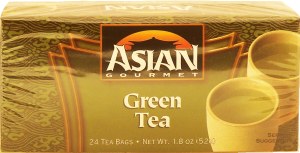 Asian Gourmet Traditional green tea, 24-bags 1.8 ounce