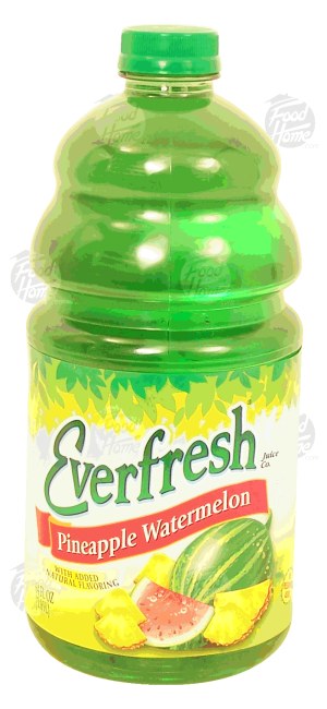 Everfresh pineapple watermelon flavor beverage 64 fluid ounce