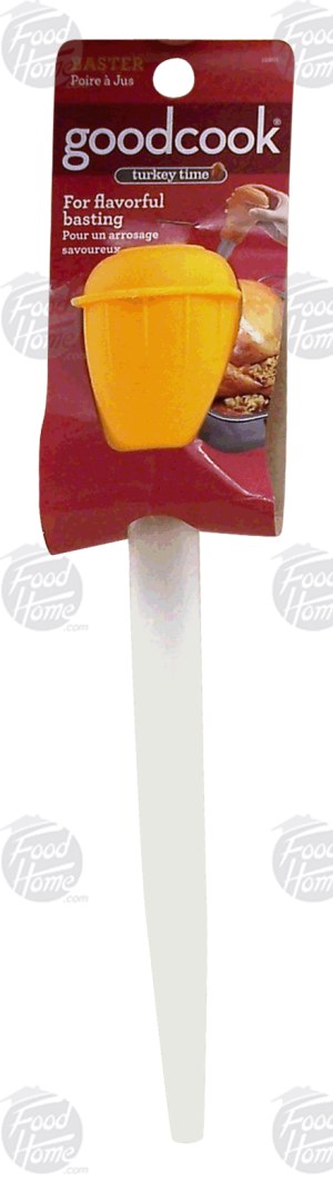 Good Cook turkey time baster, plastic tube, rubber ball, 10-oz measurement 1 count