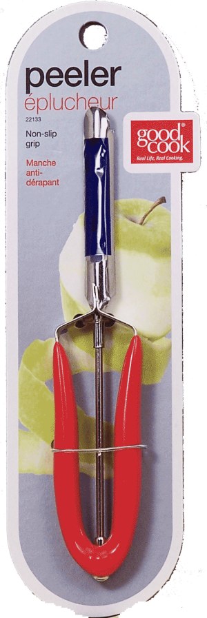 Good Cook peeler, non-slip grip 1 count