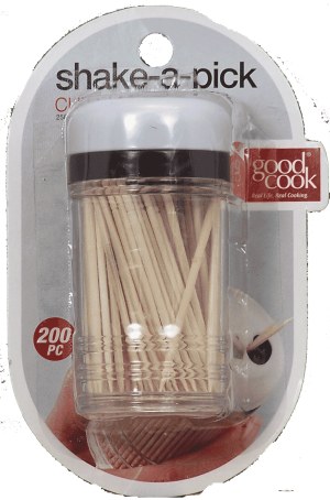 Good Cook toothpick holder /dispenser and 200 toothpicks 1 count