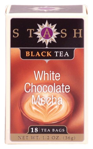 Stash white chocolate mocha black tea, 18-bags 1.2 ounce