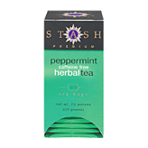 Stash Tea Bags Premium Peppermint Herbal Tea Caffeine Free 20 count