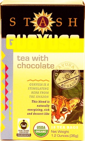 Stash Guayusa tea with chocolate, 18-bags 1.2 ounce
