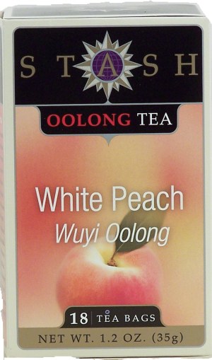 Stash white peach wuyi oolong, 18-tea bags 1.2 ounce