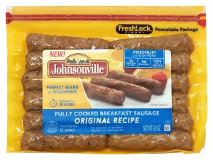 Johnsonville breakfast sausage, original recipe 12 ounce