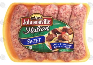 Johnsonville sweet italian sausage, 5-count 19 ounce