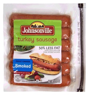 Johnsonville fully cooked smoked turkey sausage, 6 ct 13.5 ounce