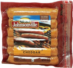 Johnsonville Beddar with Cheddar smoked sausage & cheddar cheese, 6-count 14 ounce