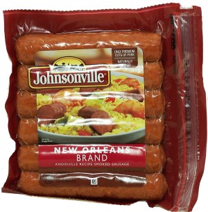 Johnsonville New Orleans brand andouille recipe smoked sausage, 6-links 14 ounce