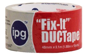 Intertape Fix-It Duc tape, 1.88in wide roll 10 yard