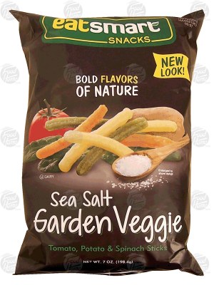 Eat Smart naturals garden veggie sticks; potato, tomato & spinach 7 ounce
