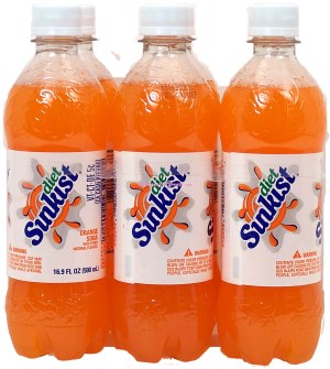 Sunkist diet orange soda pop, 6 1/2-liter 3