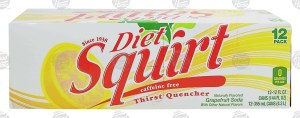 Squirt Soda Citrus Burst Diet 12 Oz Cool Pack 12 pack