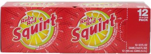 Squirt Soda Ruby Red 12 Oz Cool Pack 12 pack