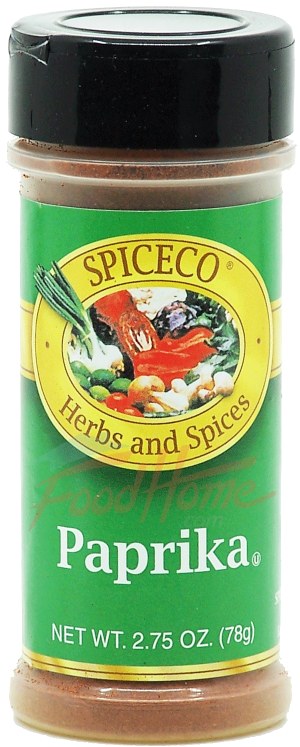 SpiceCo paprika 2.75 ounce