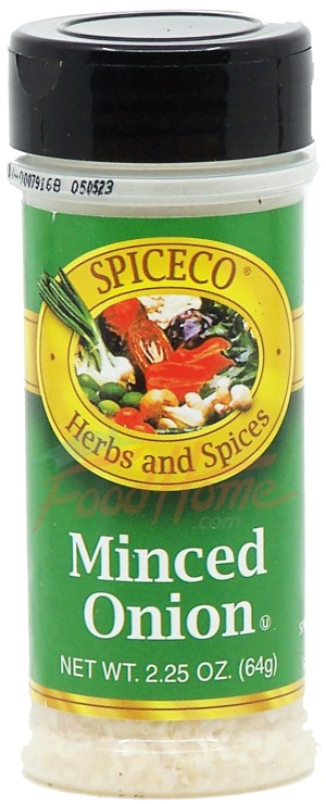 SpiceCo minced onion 2.25 ounce
