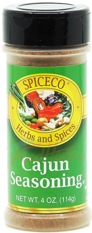 SpiceCo cajun seasoning 4 ounce