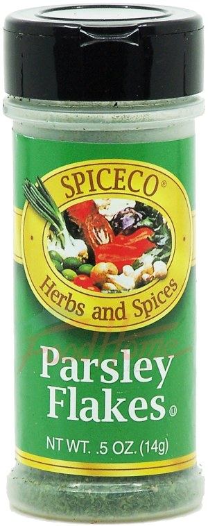 SpiceCo parsley flakes 0.5 ounce
