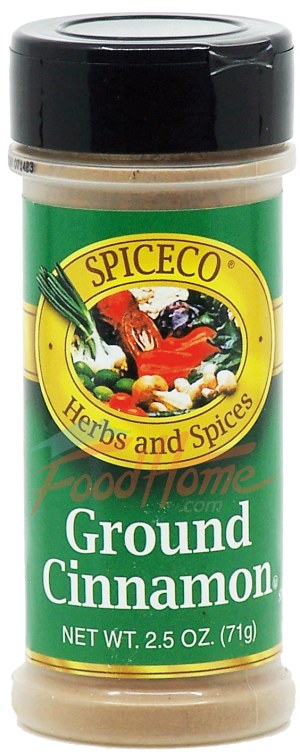 SpiceCo ground cinnamon 2.5 ounce