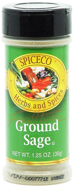SpiceCo ground sage 1.25 ounce