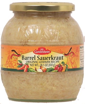 Kuhne barrel sauerkraut, original german recipe 28.5 ounce
