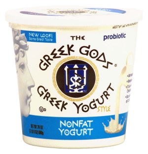 The Greek Gods nonfat greek yogurt, probiotic 24 ounce
