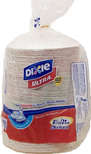 Dixie Ultra paper plates, 8.5-in round 276 count