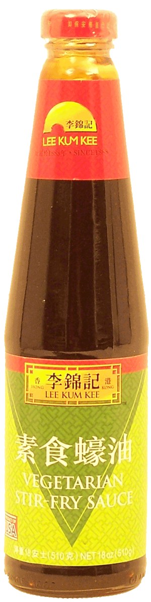 Lee Kum Kee vegetarian stir-fry sauce, product of USA 18 ounce