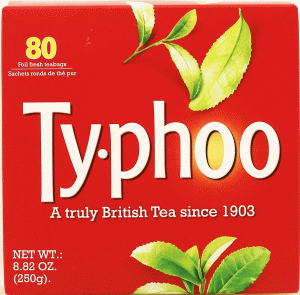 Ty-phoo british tea, 80-foil fresh tea bags 8.82 ounce