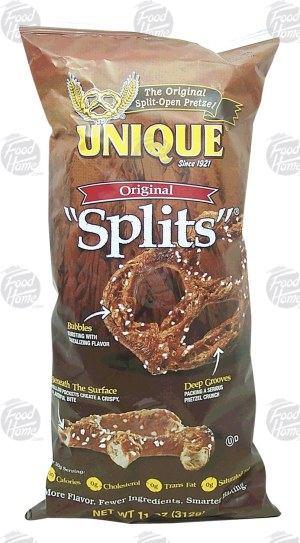 Unique Splits original pretzel snack 11 ounce