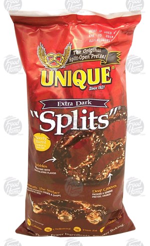 Unique Splits extra dark pretzel snack 11 ounce