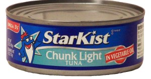Starkist chunk light tuna in vegetable oil 5 ounce
