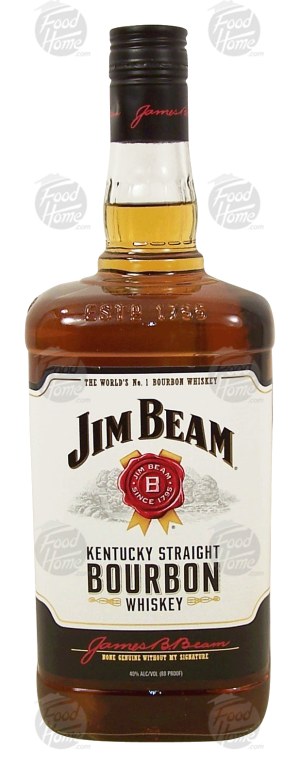 Jim Beam kentucky straight bourbon whiskey, 40% alc. by vol. 1.75