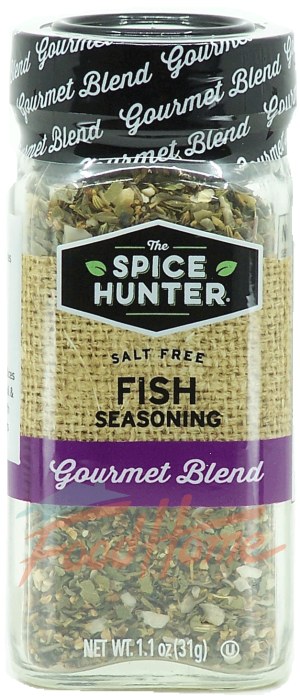 Spice Hunter Blend fish seasoning, salt free 1.1 ounce