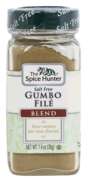Spice Hunter Blend gumbo file, salt free 1.4 ounce