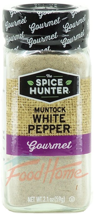 Spice Hunter Gourmet muntock white pepper 2.1 ounce