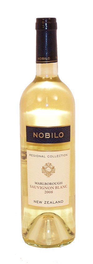 Nobilo marlborough sauvignon blanc, new zealand, 12.5% alc./vol. 750 milliliter