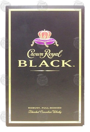 Crown Royal Black blended canadian whisky, robust, full-bodied, 45% alc. by vol. 750 milliliter