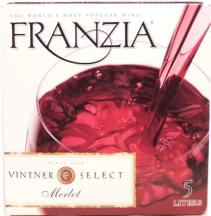 Franzia Vintner Select merlot wine of California, 12.5% alc. by vol. 5