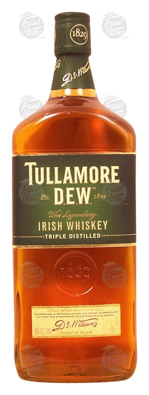 Tullamore Dew The Legendary irish whisky, triple distilled, 40% alc. by vol. 1